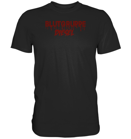 FFH - Blutgruppe Diesel, Frontprint  - Premium Shirt