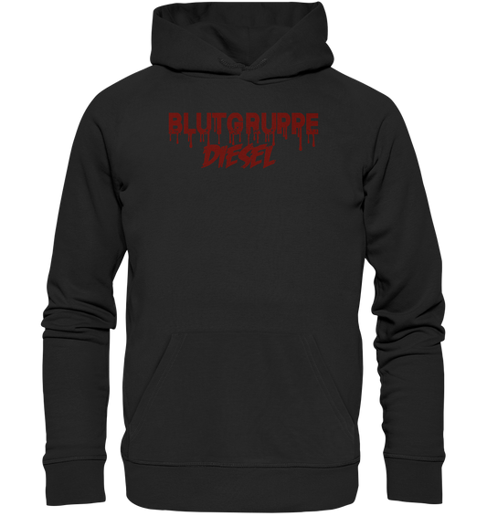 FFH - Blutgruppe Diesel, Frontprint  - Premium Unisex Hoodie